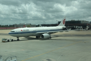 Air China A330 B-6536 at London Gatwick
