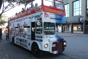 Ex-London Transport Routemaster at Toronto Harbour.