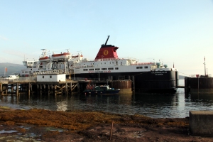 MV Caledonian Isles at Brodick Pier