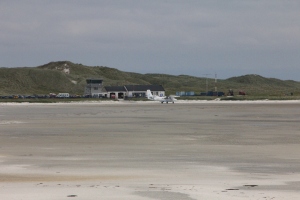 Twin Otter G-BZFP at Barra Airport