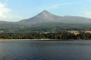 Brodick Castle and Goatfell