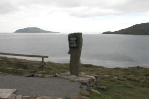 Memorial to Catalina JX273 on Vatersay