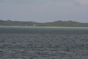 Barra Airport from the ferry