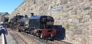 Garratt 87 at Caernarfon