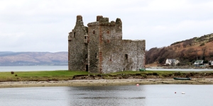 Lochranza Castle on the Isle of Arran, 11 February 2023