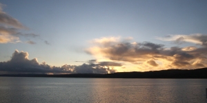 Sunset over Kilbrannan Sound